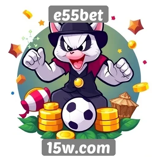 Variedade de jogos disponíveis no e55bet